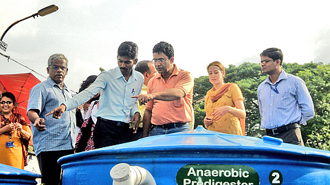 Vijayabaskar and Rosie with PCB representatives
